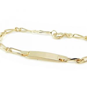 Les Trésors de Lily Gourmette Plaqué Or "Bambino