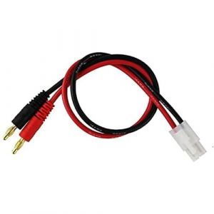 1 Piece Tamiya Charge sur 4 mm fiche Banana Cm30 AWG