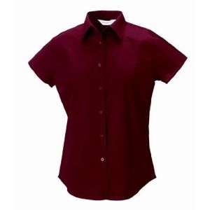 Russell Collection - Chemisier à mancherons - Femme (XL) (Noir) - UTBC1032