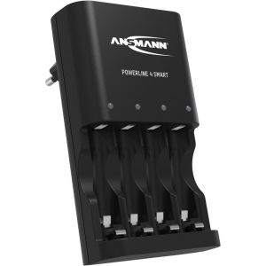 Image de Ansmann Chargeur de piles Ni-MH AA - AAA - entièrement automatique - chargeur d'accu universel avec modus repair