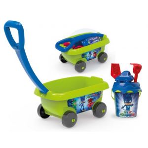 Smoby Chariot de plage garni Pyjamasques