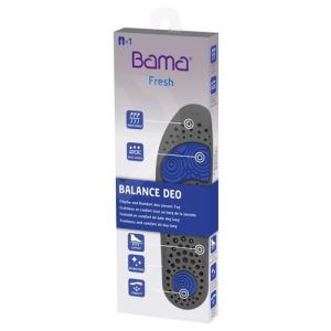 Bama Semelle Balance Deodorant Taille 39 noir / bleu antibact&eacute;rien