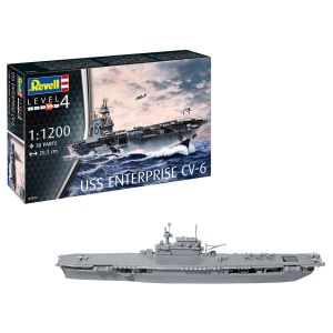 Image de Revell Maquette Porte-avions : Uss Enterprise CV-6