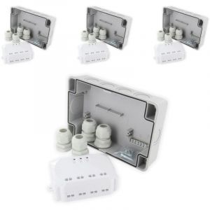 Dio Connected Home Lot de 4 modules 3 canaux On/Off - IP56 - 3500W - 1 entrée + 3 sorties - Chacon