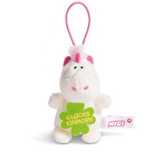 Nici Peluche unicorne avec boucle Theodor