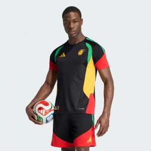 Adidas Maillot d'entra&icirc;nement Jama&iuml;que 26 x Bob Marley Tiro, pointure X-Small - Taille X-Small