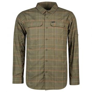 Columbia Chemise Silver Ridge 2.0 S Stone Green Grid Plaid