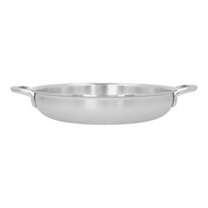 Demeyere Multifunction 7 Poêle avec 2 poignées 28 cm, Inox 18/10, Argent