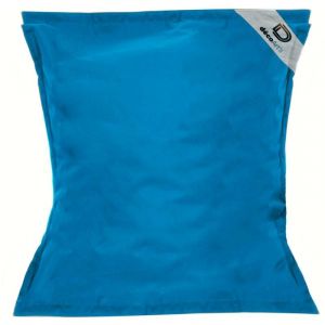 Pouf Géant xxl Déhoussable, Flottant pour Piscine Deco Arts Bleu pétrole - Bleu