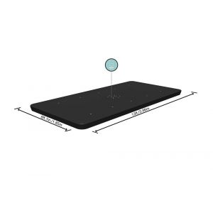 Bestway Bâche 4 saisons 396 x 185 cm pour piscine hors sol Power Steel rectangulaire 404 x 201 cm et 412 x 201 cm
