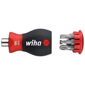 Image de Wiha Porte-embouts Stubby, aimanté, 1/4"" 33764