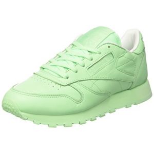 Image de Reebok X Spirit Classic Leather, Baskets Basses Femme, Vert (Mint Green/White), 38.5 EU