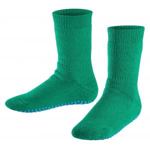 Falke Catspads, Chaussettes Mixte Enfant, Opaque, Vert (Grass Green 7290), 3-4 Ans (Taille Fabricant: 23-26)