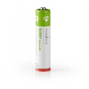 Nedis Pile Rechargeable Ni-MH AAA - 1.2 V - 950 mAh - 4 pièces - Blister