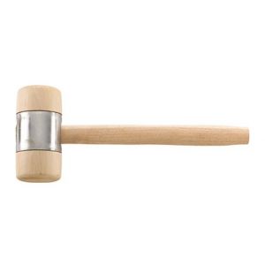 Image de Forum Maillet en bois, Long. de la tête de frappe : 120 mm, &Oslash de la tête 60 mm