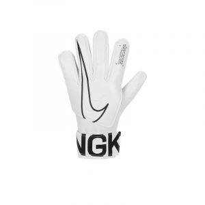 Nike Gants de football Jr. Match Goalkeeper pour Enfant - Blanc - Taille 6 - Unisex