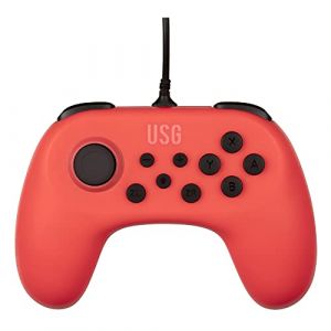Image de Usg Crimson Switch Gamepad Red - Manette pour Nintendo Switch