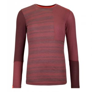 Ortovox 185 RockNWool Long Sleeve - Sous-vtement thermique femme Mountain Rose XL