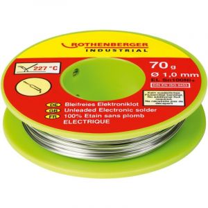 Rothenberger Industrial - 1000002349 - Soudure Électronique Industrielle sans Plomb 70 g