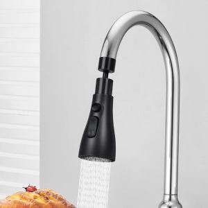 B.living - Embout douchette pour robinet et mitigeur de cuisine Power Jet Stream Eco - 3 modes de jets, économie d'eau