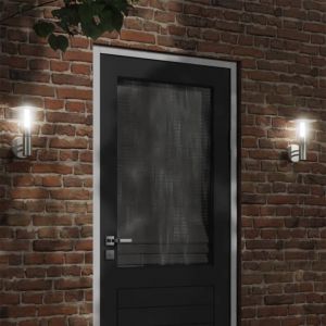 VidaXL Applique Murale D'extérieur Argenté Acier Inoxydable