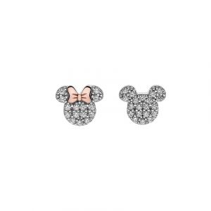 Disney Boucle d'oreilles pour enfants Minnie Mouse ES00015TZWL.CS 925 Argent