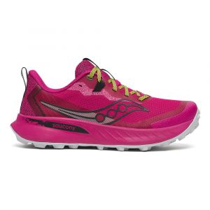 Saucony Peregrine 15 Chaussure Trail Femmes - Pink, Noir, Pointure 40.5