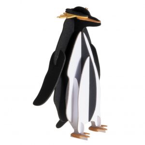 Fridolin Maquette 3D en papier Pingouin
