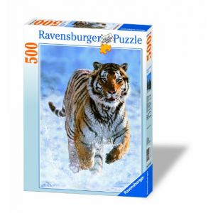 Ravensburger Tigre dans la neige - Puzzle 500 pièces