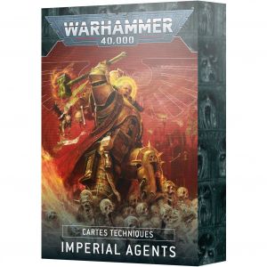 Games Workshop Jeux de soci&eacute;t&eacute; Warhammer 40k - Datacards V.10 Agents Imperiaux (Fr)