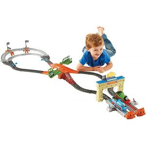 Image de Fisher-Price Circuit de train motoris&eacute; Thomas & Friends Coffret la grande course
