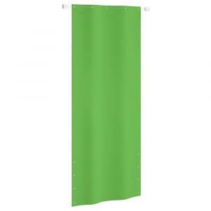 &Eacute;cran de balcon brise pare vue protection confidentialit&eacute; 100 x 240 cm tissu oxford vert clair 02_0010421
