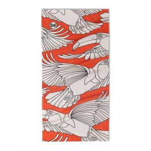 Buff Tour de cou CoolNet UV Rouge Unisex Adulte Taille Unique