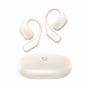 &Eacute;couteurs open-ear true wireless, Bluetooth 6.0, basses boost, IPX5 - Blanc