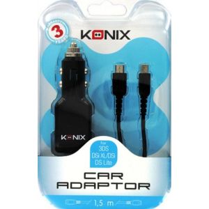 Konix Chargeur allume cigare 3DS, DS, DSi, DSi XL