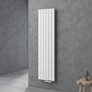 Sogood - Radiateur pour Chauffage Central Radiateur à Eau Chaude Design Vertical Panneau Double Couches Blanc 180x46cm - Blanc