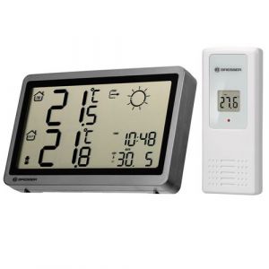 Bresser Station météo sans fil MeteoTemp HZ anthracite
