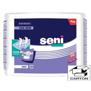 Image de Seni San Maxi - Carton 90 protections anatomiques