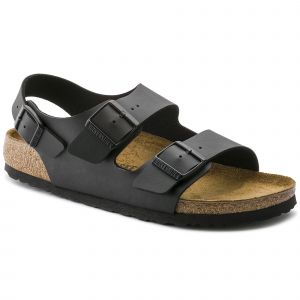 Birkenstock Milano 34791, Sandales mixte adulte - Noir, 37 EU