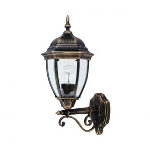 Image de rabalux Applique ext&eacute;rieure Toronto Transparent, 1 lumi&egrave;re - Rustique - Ext&eacute;rieur - Toronto - D&eacute;lai de livraison moyen: 2 &agrave; 3 semaines. Port gratuit France m&eacute;tropolitaine et Belgique d&egrave;s 100 &euro;.