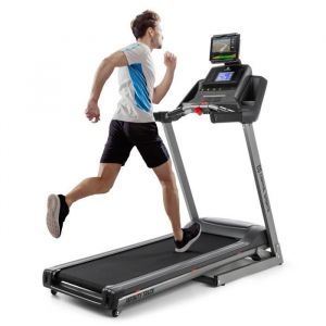 Capital Sports Infinity Track 2.0 Tapis de course pliable avec enceintes Bluetooth & ventilateur intégré - moteur 4,5 ch - gris