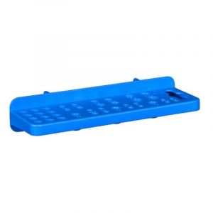 ALLIT Porte 39 m&egrave;ches pour panneau mural jaune, l.16.5 x H.3.2 x P.6 cm