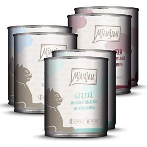 MjAMjAM nourriture humide pour chat adulte, pack mixte 6x800 g Pack mix 2