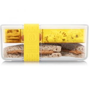 Bodum Lunch Box Compartiment&eacute;e - Bistro - Couverts - Lemon - Pandone Yellow