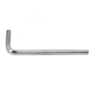 Bellota 6450-5 N - Clé Allen en Acier, Outil de Bricolage et d'Atelier Forgée au Chrome-Vanadium et Nickelée - Clé Allen Incassable - Dureté 50 HRc, Dimensions 5 x 34 x 85 mm