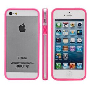 Novago bumperrosetransparenti4 - Bumper de contour pour iPhone 4/4S