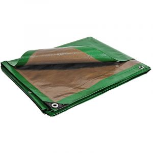 Image de Bâches Direct Bache Toiture 4 x 5 m Tecplast – Bache étanche spéciale Couvreur 250g HQ