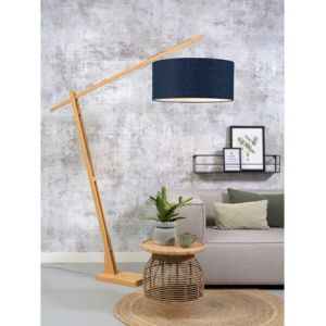 Good & Mojo Lampadaire bambou/lin MONTBLANC Bleu