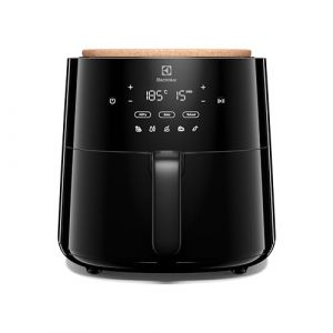 Electrolux Friteuse &agrave; air EAF5B &ndash; Capacit&eacute; 5L &ndash; Friteuse &agrave; air Rev&ecirc;tement antiadh&eacute;sif &ndash; 1500 W &ndash; 8 programmes pr&eacute;d&eacute;finis &ndash; Passe au lave-vaisselle &ndash; Minuterie 0-60 min &ndash; 80 &ndash; 200 &deg;C