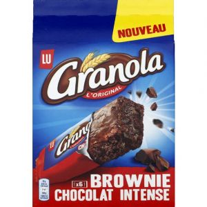 Image de Lu Granola - Brownie chocolat intense - La boite de 6 - 180 g